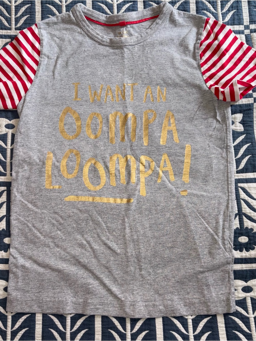 Mini Boden Roald Dahl Wonka Shirt 7/8